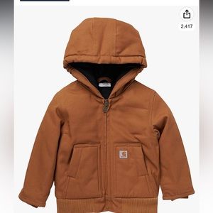 Carhartt jacket. Kids. Size medium (10-12). Like new